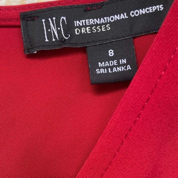 INC International Concepts NWT Stretch Wide-Leg Jumpsuit Evening Event Occasion - Picture 6 of 8
